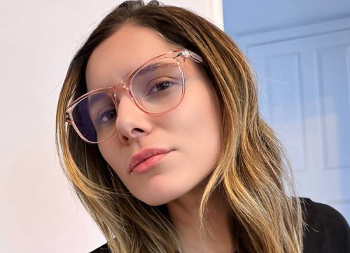 Acetate Square Glasses