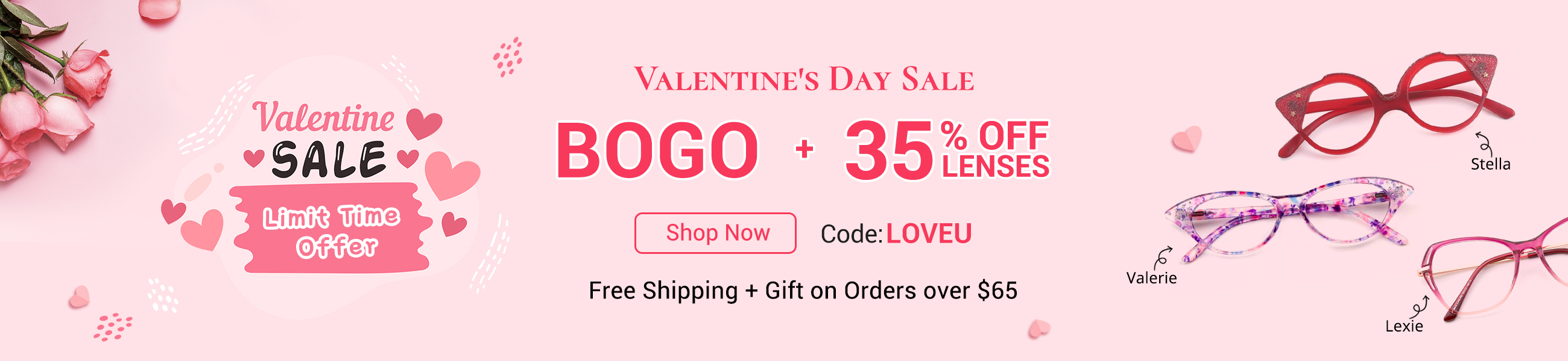 Valentine's Day Special - BOGO + 30% OFF